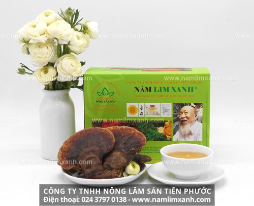 Các sản phẩm nấm lim xanh của Công ty TNHH Nông lâm sản Tiên Phước được chế biến theo phương pháp gia truyền