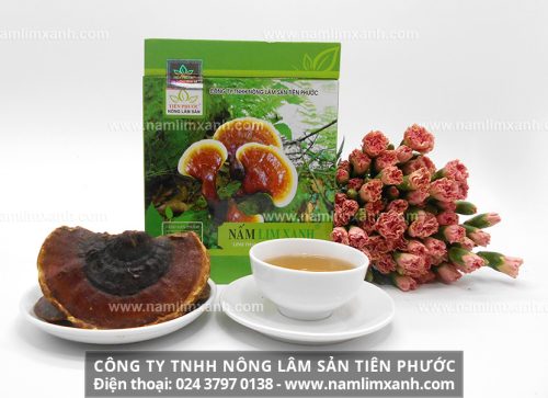 Giá bán các dòng sản phẩm nấm lim xanh của Công ty TNHH Nông lâm sản Tiên Phước