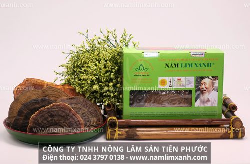 Sản phẩm Nấm lim xanh của Công ty TNHH Nông lâm sản Tiên Phước bán tại 236 đại lý trên toàn quốc