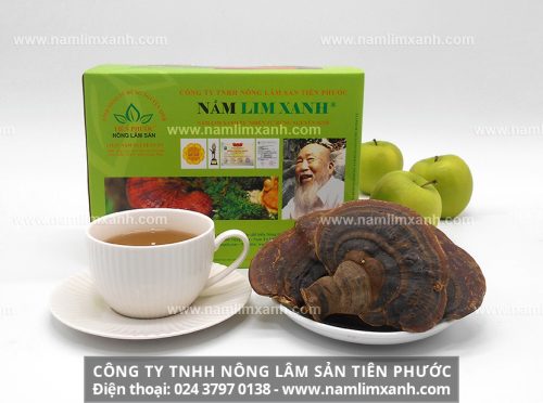 Sản phẩm nấm lim xanh rừng đang được bán tại Lâm Đồng