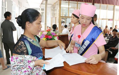 Quy trình với đặt lịch khám bệnh ở Bệnh viện Đa khoa tỉnh Vĩnh Phúc